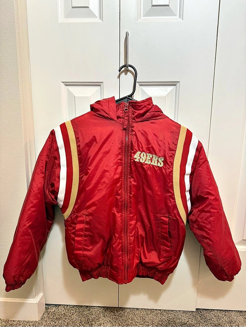 Vintage Reebok Color Block Jacket Size Boys Medium - San Francisco 49ers